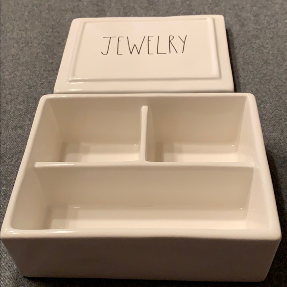 New Rae Dunn Jewelry Box Ceramic by Magenta - Picture 2 of 7